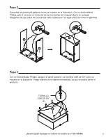 Preview for 21 page of Magick Woods Elements W2730 Assembly Instructions Manual