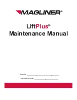 Magliner LiftPlus Maintenance Manual preview