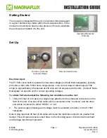 Preview for 2 page of Magnaflux P-1500 Installation Manual