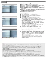 Preview for 14 page of Magnavox 32MD251D - 32" Lcd Hd Flat Tv User Manual