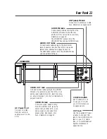 Preview for 23 page of Magnavox VR601BMX Owner'S Manual