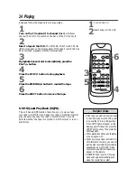 Preview for 24 page of Magnavox VR601BMX Owner'S Manual