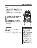 Preview for 27 page of Magnavox VR601BMX Owner'S Manual