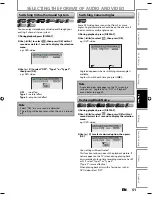 Preview for 53 page of Magnavox ZC320MW8 - DVD Recorder With TV Tuner Owner'S Manual