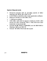 Preview for 21 page of MAGPiX B350 Instructions Manual