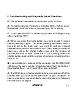 Preview for 22 page of MAGPiX B350 Instructions Manual