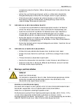 Preview for 8 page of MAISTERmicro MW-900 Translation Of The Original Manual