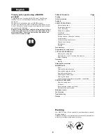 Preview for 2 page of Makita EK7650H Owner'S And Safety Manual