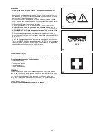 Preview for 41 page of Makita EK7650H Owner'S And Safety Manual