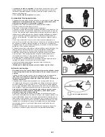 Preview for 61 page of Makita EK7650H Owner'S And Safety Manual