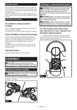 Preview for 12 page of Makita GA041GZ02 Instruction Manual