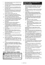 Preview for 8 page of Makita GA049G Instruction Manual