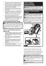 Preview for 9 page of Makita GA049G Instruction Manual