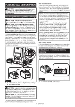 Preview for 6 page of Makita GCV08PM Instruction Manual