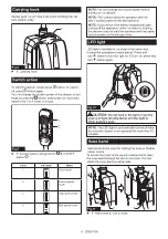 Preview for 9 page of Makita GCV08PM Instruction Manual