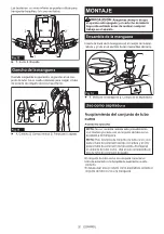 Preview for 32 page of Makita GCV08PM Instruction Manual