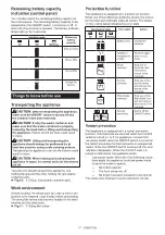 Preview for 17 page of Makita VS001G Instruction Manual