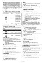 Preview for 106 page of Makita VS001G Instruction Manual