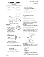 MAMAC SYSTEMS HU-224 Installation Instructions preview