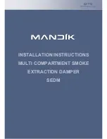 Mandik SEDM Installation Instructions Manual preview