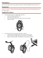 Preview for 2 page of Manfrotto MVR911ECCN Firmware Update Procedure