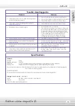 Preview for 11 page of Mangar Health Airflo 24 User Instructions