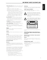 Preview for 3 page of NAD C 546BEE Owner'S Manual