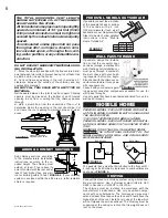 Preview for 6 page of Napoleon 1100C Installation And Operation Instructions Manual