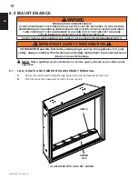 Preview for 18 page of Napoleon BEF33H Installation And Operating Insctruction Manual