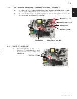 Preview for 21 page of Napoleon BEF33H Installation And Operating Insctruction Manual