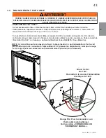 Preview for 43 page of Napoleon BEF33H Installation And Operating Insctruction Manual