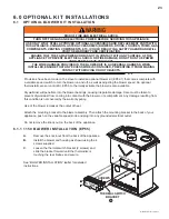 Preview for 23 page of Napoleon EPA 1100 Installation And Operating Instructions Manual