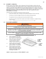 Preview for 29 page of Napoleon EPA 1100 Installation And Operating Instructions Manual