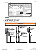 Preview for 29 page of Napoleon GDS60-N Installation And Operating Instrictions