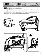 Preview for 19 page of Napoleon MIRAGE 605 Assembly And Operating Instructions Manual