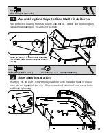 Preview for 19 page of Napoleon MIRAGE 730 Assembly And Operating Instructions Manual