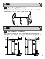 Preview for 21 page of Napoleon MIRAGE 730 Assembly And Operating Instructions Manual