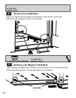 Preview for 22 page of Napoleon MIRAGE 730 Assembly And Operating Instructions Manual