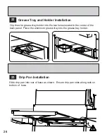 Preview for 26 page of Napoleon MIRAGE 730 Assembly And Operating Instructions Manual