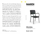 Preview for 2 page of nardi MUSA 610 Instructions For Use