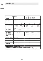 Preview for 122 page of Naterial B700 User Manual