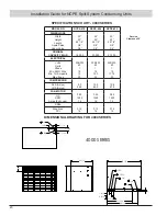 Preview for 20 page of National Comfort Product 1000 SERIES Installation Manual