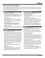 Preview for 5 page of National Flooring Equipment PANTHER 5280 Service Manual