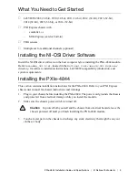 Preview for 3 page of National Instruments PXIe-4844 Installation Manual