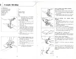 Preview for 11 page of National Sewing Machine Co B350 Manual