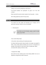 Preview for 7 page of NAU ROBOTICS RC40A Operating	 Instruction