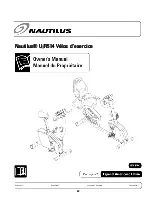 Preview for 25 page of Nautilus R514 Owner'S Manual