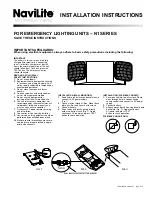 Preview for 1 page of NaviLite N1 Series Installation Instructions