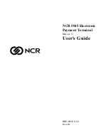 NCR 5945 User Manual preview