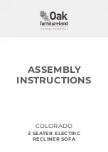 Preview for 3 page of Oak furnitureland COLORADO Assembly Instructions Manual